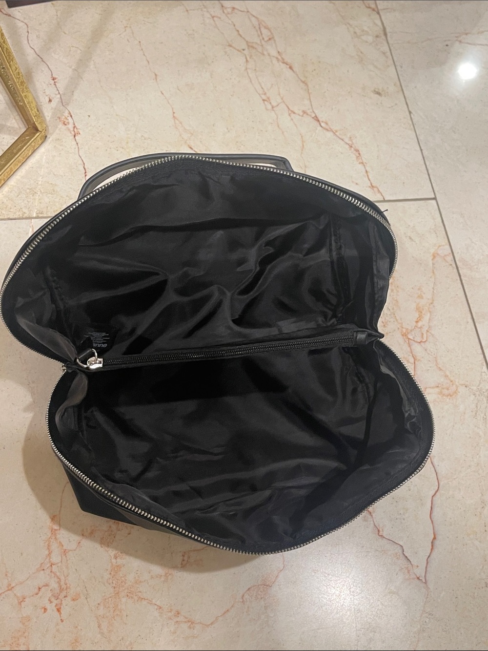 PACO RABANNE Black Leather Travel Toiletry Bag - Picture 13 of 16